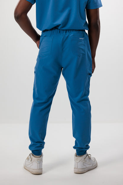 Male scrub bottoms blue