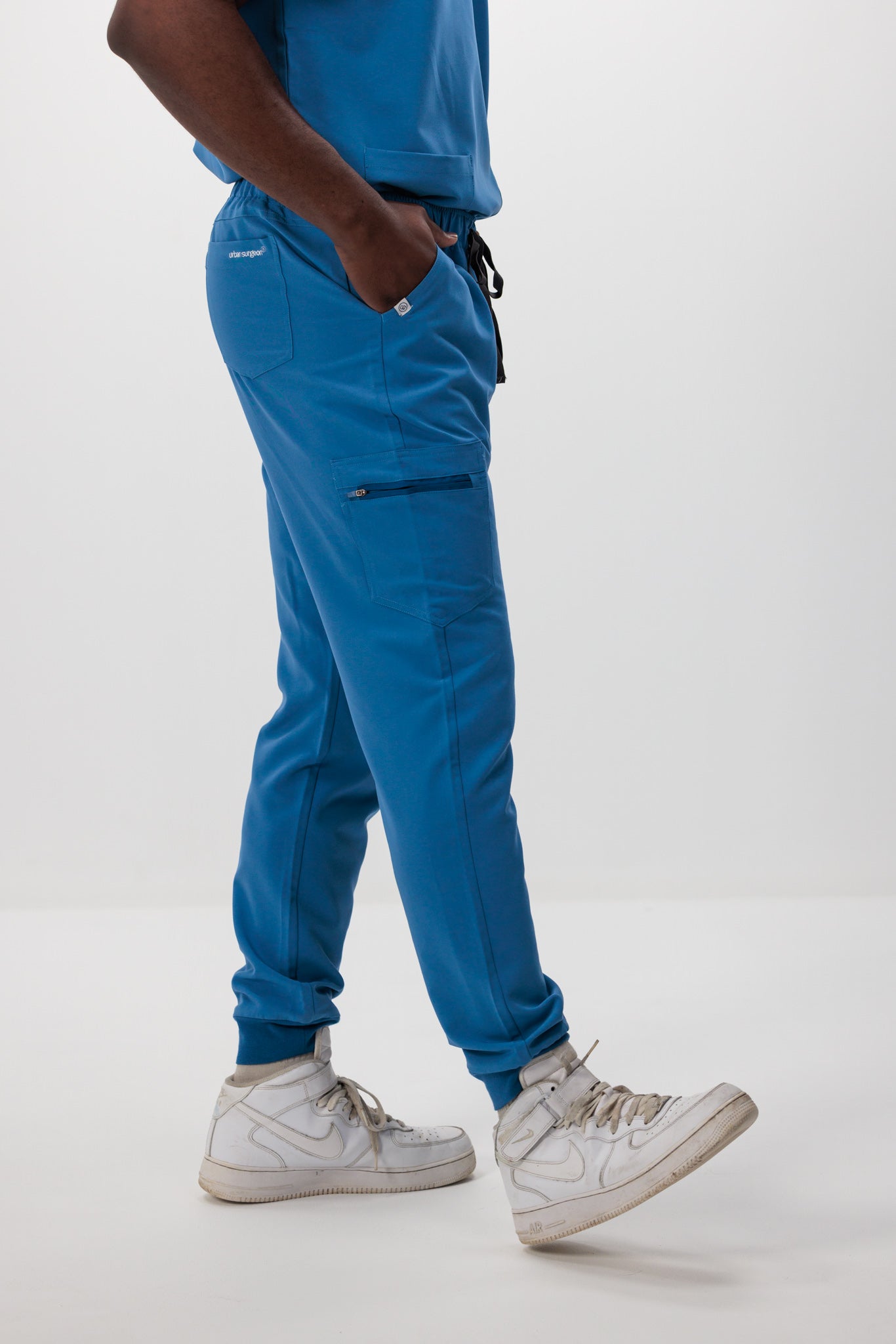 Male scrub bottoms blue