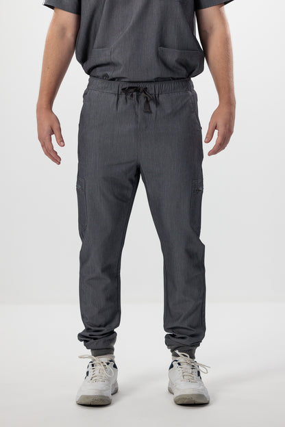 Male scrub bottoms grey